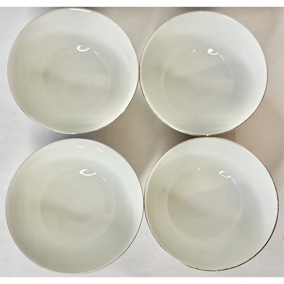 Vintage Royal Tatung Porcelain Asian Rice Bowls 4.5in‎ Saucers Floral Brown Blue - Picture 2 of 4